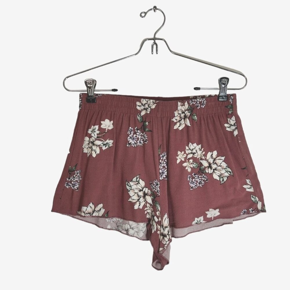 Pacsun Lottie Moss Women's Floral Shorts in Rose - Sz S